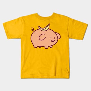 Banana Pig Kids T-Shirt